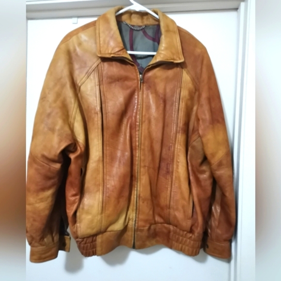 Vera Pelle Jackets & Blazers - Vera Pelle Vintage  Leather Jacket